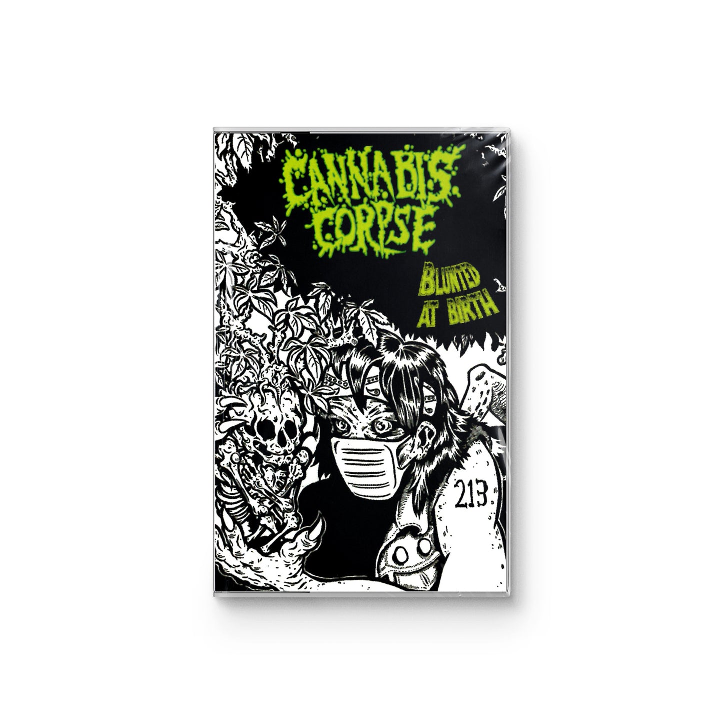 Cannabis Corpse "Blunted At Birth" CASSETTE