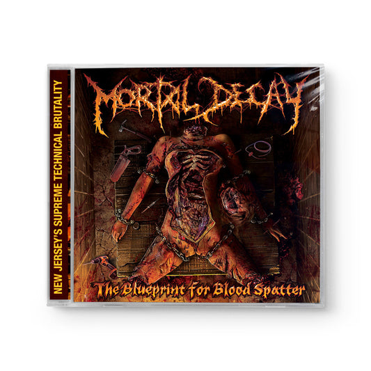 Mortal Decay "The Blueprint For Blood Splatter" CD
